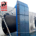 High quality ultra marine cone fender system with uhmwpe panel